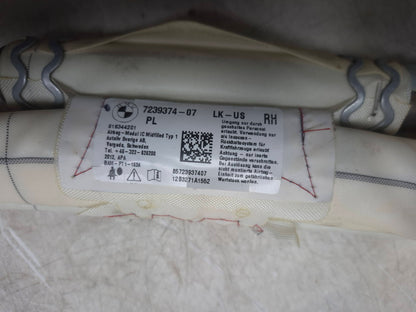 2012 - 2020 BMW F30 F36 F80 M3 328 335 435 Roof Curtain Air Bag SRS Airbag Passenger Side Right OEM