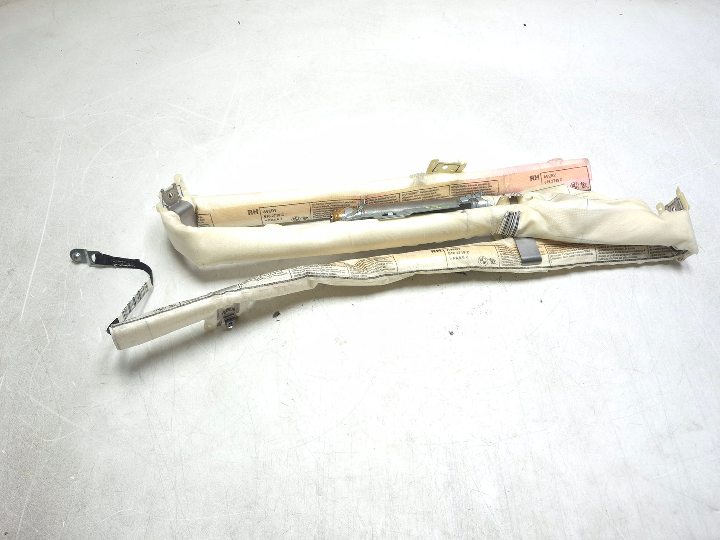 2008 - 2014 BMW X6 E71 Roof Curtain Air Bag SRS Airbag Passenger Side Right OEM