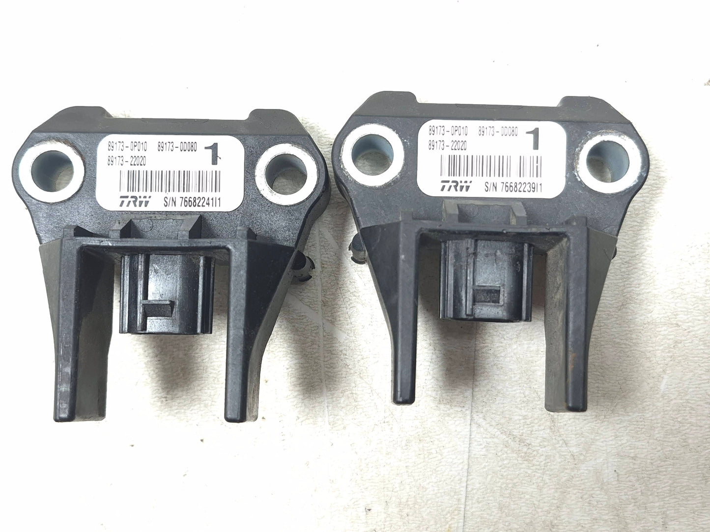 2006 - 2013 Lexus IS250 IS350 Crash Impact Air Bag SRS Sensor 2Pcs