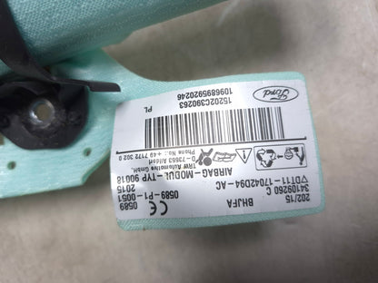 2014 - 2018 Ford Transit Connect Roof Curtain Air Bag SRS Passenger Side Right OEM