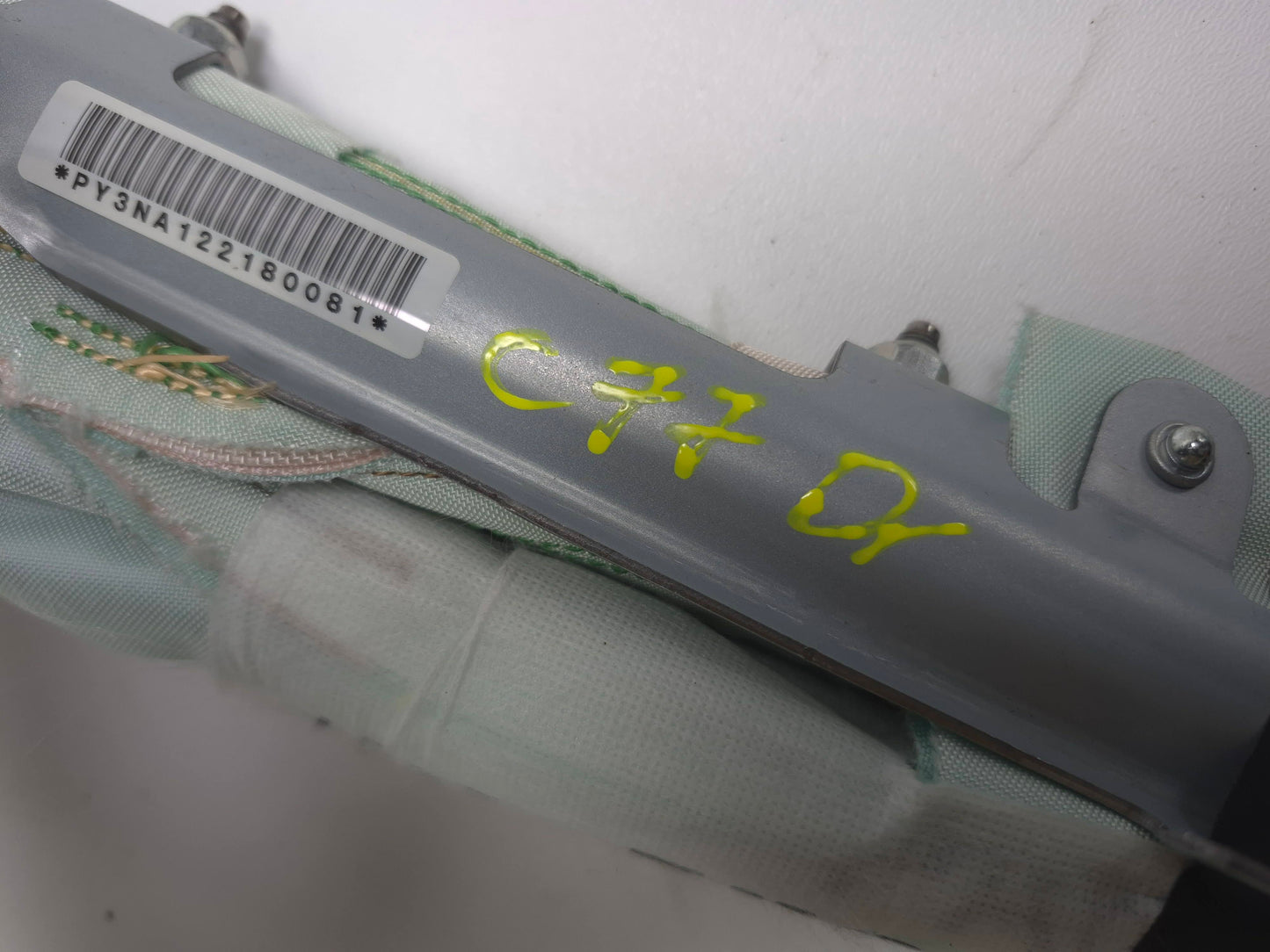 2011 2012 Nissan Leaf Roof Curtain Air Bag SRS Driver Side Left OEM