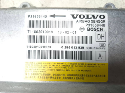 2011 - 2018 Volvo S60 Air Bag SRS Control Module Computer OEM