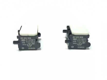 2007-2013 Mercedes W221 S550 S400 Air Bag SRS Crash Impact Sensor 4Pcs OEM
