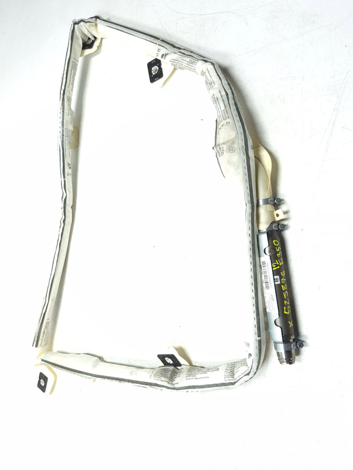 2010-2016 Mercedes W212 E350 E550 Sedan Right Passenger Roof Curtain Airbag SRS Air Bag OEM