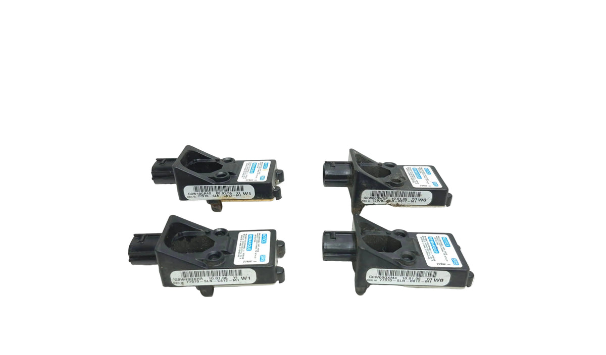 2007 2008 Honda Fit Crash Impact SRS Air Bag Sensors TRW 4Pcs Set OEM