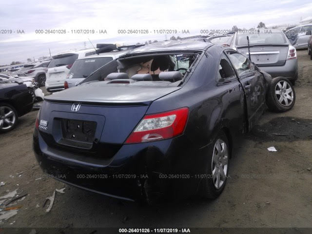 2009 Honda Civic Lx Impact Crash Sensor OEM