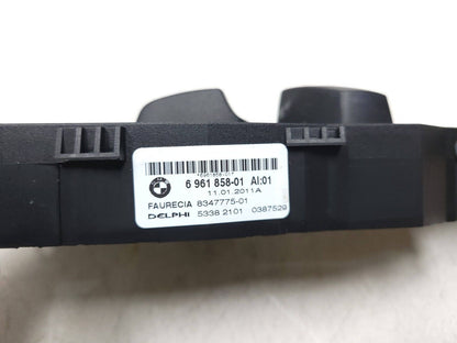 07-13 Bmw X5 E70 Front Passenger Seat Adjust Control Switch OEM