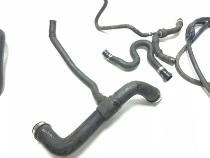 2010 Mercedes S400 Radiator Coolant Hose Tube Pipe 5pcs OEM