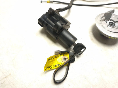2013 Honda Cbr250 Ignition Set Lock Key Fuel Tank Cap OEM