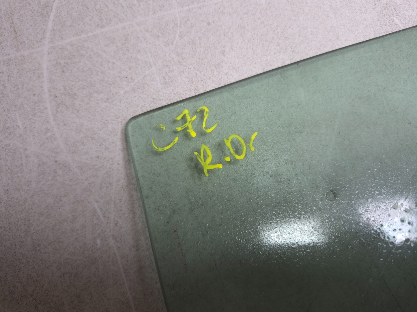 2009 Lexus IS250 Rear Door Window Glass Left Driver Side OEM