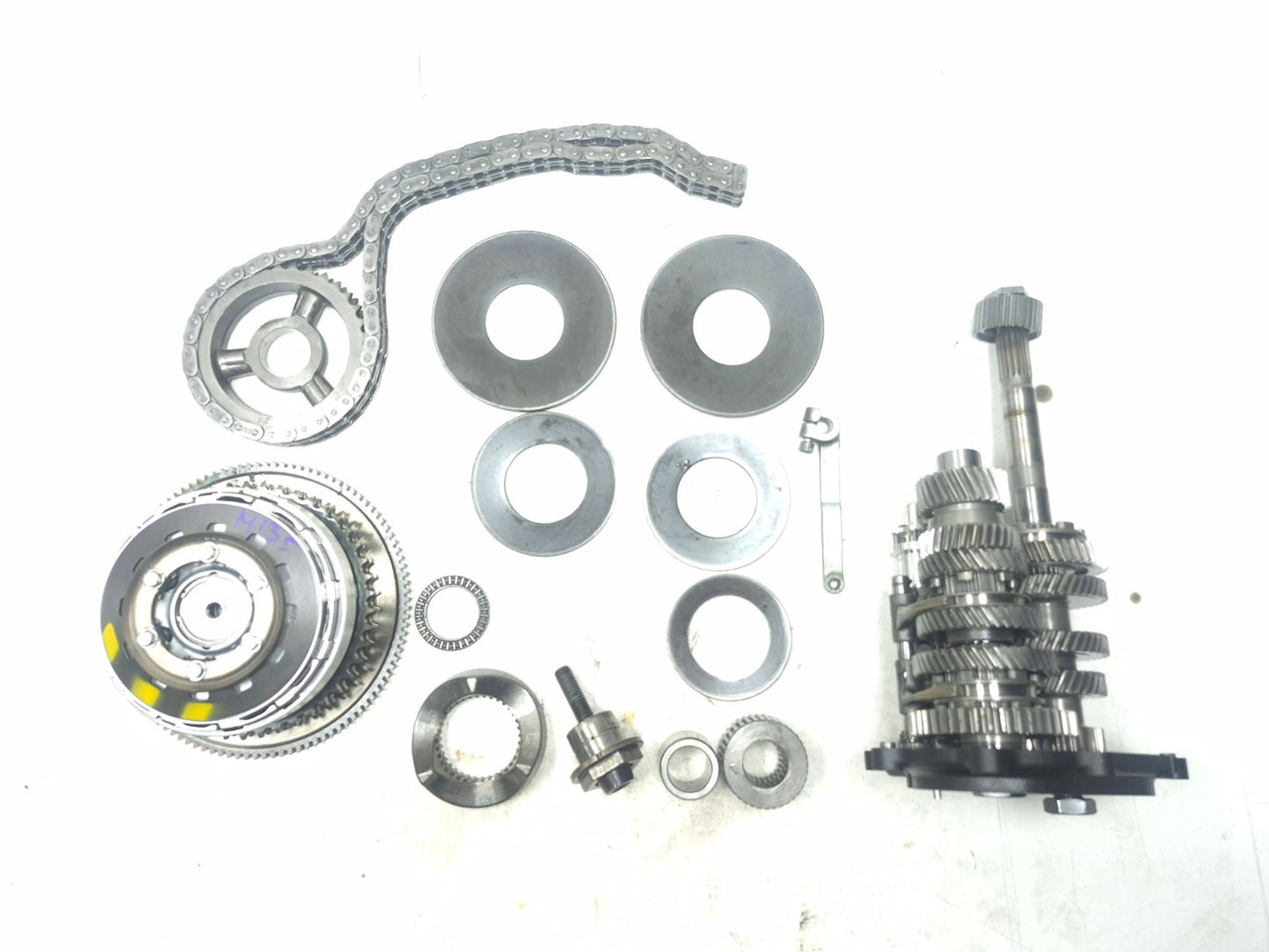 2016 Harley Davidson Dyna Street Bob Fxdb 6 Speed Transmission & Clutch OEM