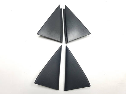 2009 Mazda Cx-7 Rear Door Triangle Corner Molding Trim 4pcs OEM