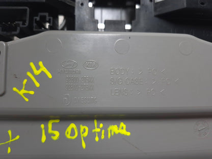 2015 Kia Optima Dome Light Overhead Roof Console 928002t51087 OEM