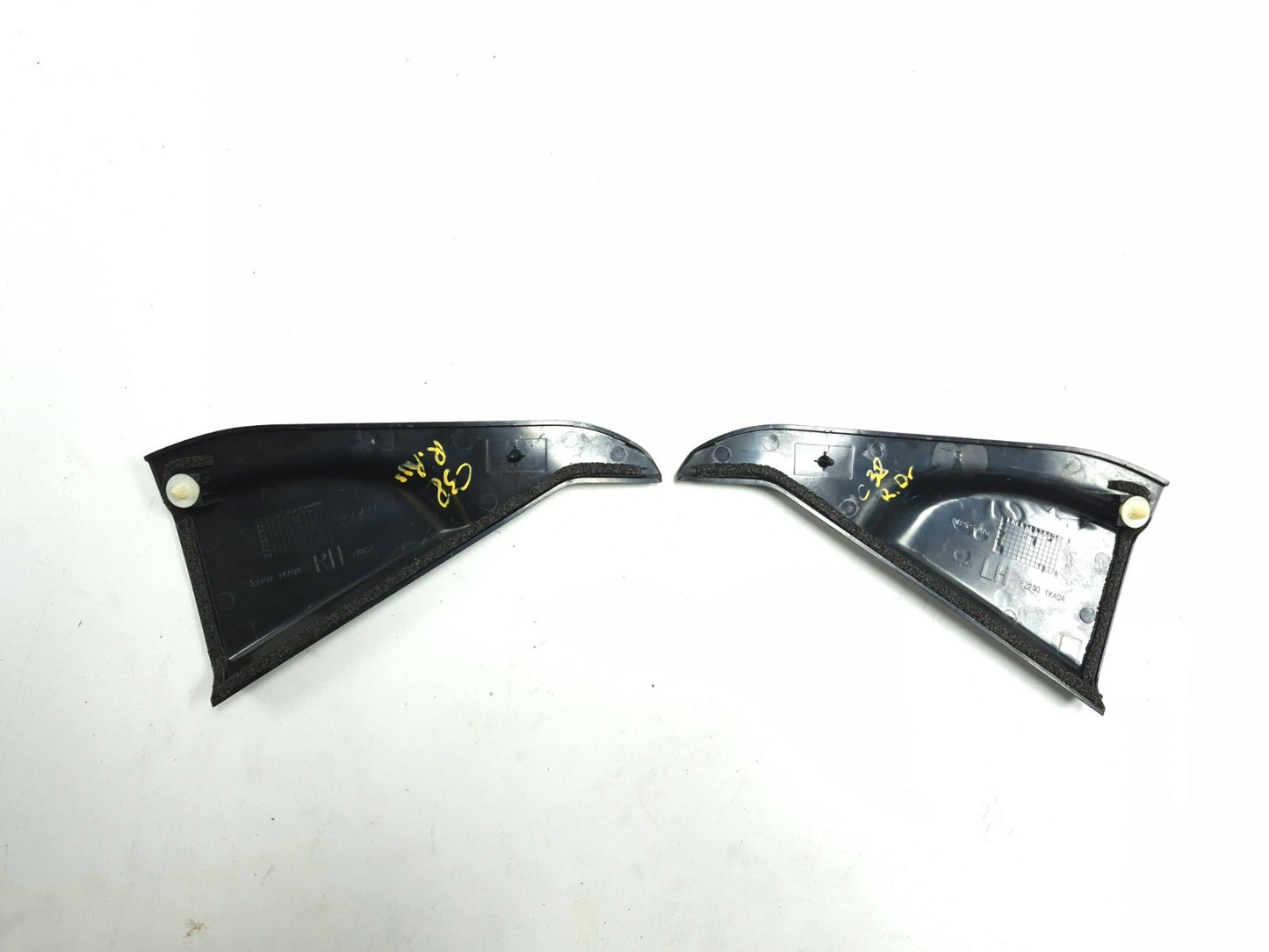 2015 Nissan Juke Rear Door Interior Handle Trim Cover Left & Right OEM