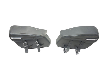 1998-2007 Harley Road King Classic Leather Saddlebag Left & Right OEM