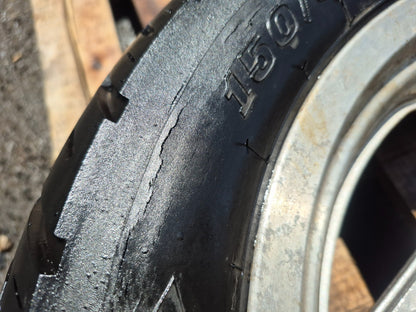 1997 Honda Magna Vf750 Front & Rear Wheel Rim OEM
