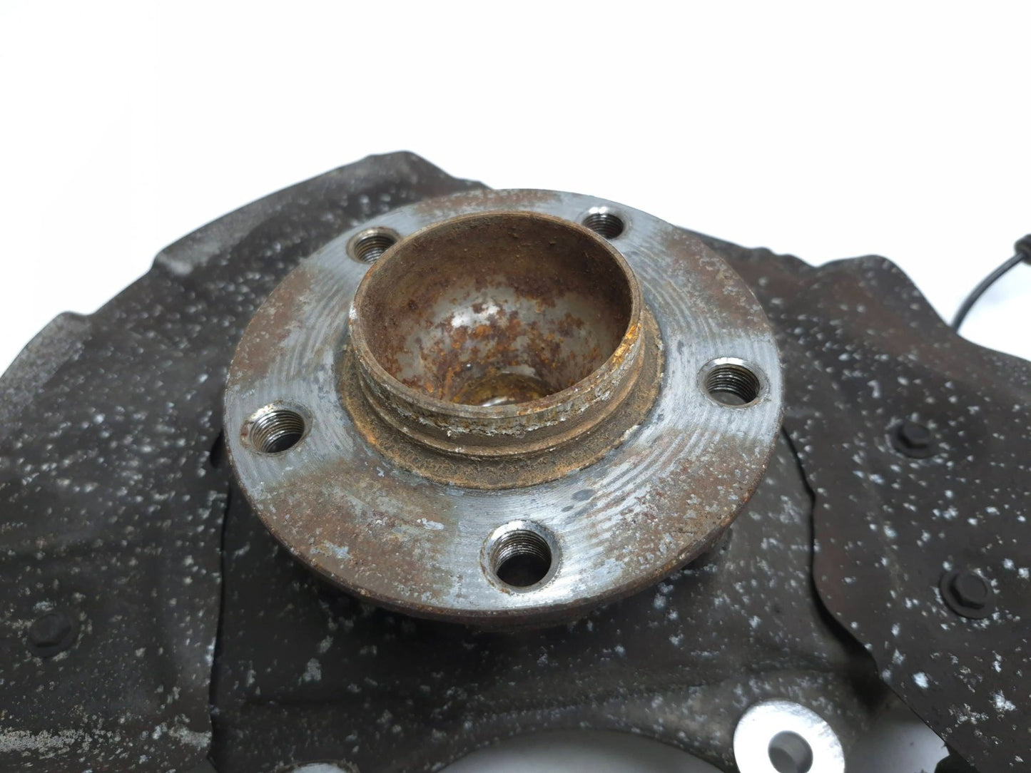 2011 BMW 750li RWD Front Spindle Knuckle Wheel Hub Driver Side Left OEM