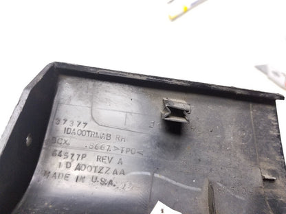 2013 Dodge Grand Caravan End Rocker Panel Skirt Molding Passenger Side Right OEM