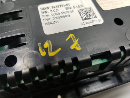 2012 BMW 750li Xdrive AC Climate Control Radio Panel OEM