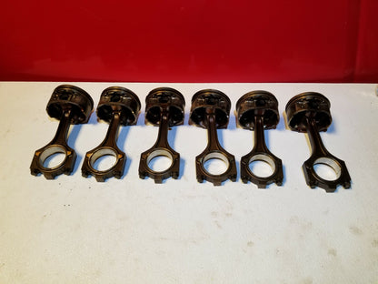 2007 Jaguar X-type 3.0 Piston W/ Connecting Rod 6pcs OEM