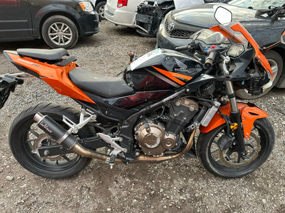 2017 Honda Cbr500 Cbr500r Cb500f Engine 4.322 Miles