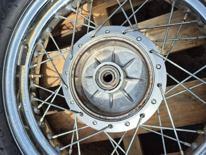 2006 Suzuki Gz250 Wheel Rim W/ Tire Front & Rear Pair R 16 R 15 OEM