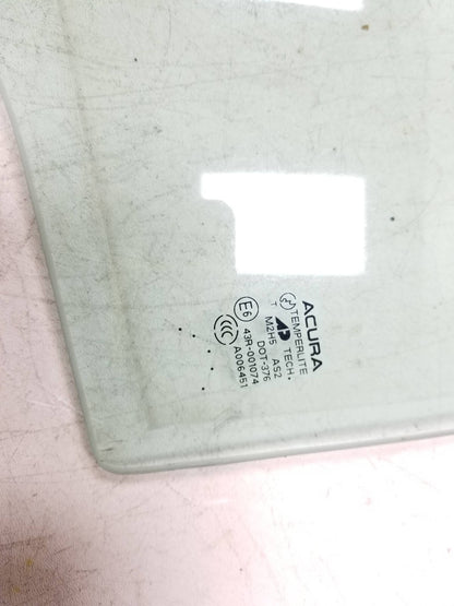 2007-2008 Acura Tl Type S Door Window Glass Rear Driver Side Left OEM