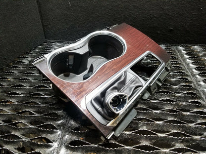 15 16 17 Acura TLX Center Console Shifter Bezel Trim Boot W/ Cup Holder OEM