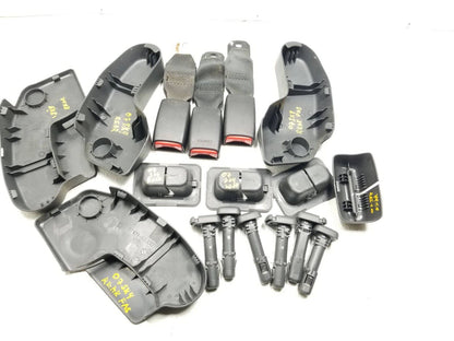 2007 - 2013 Suzuki Sx4 Rear Seat Trim & Seat Belt Buckle & Guide Set OEM