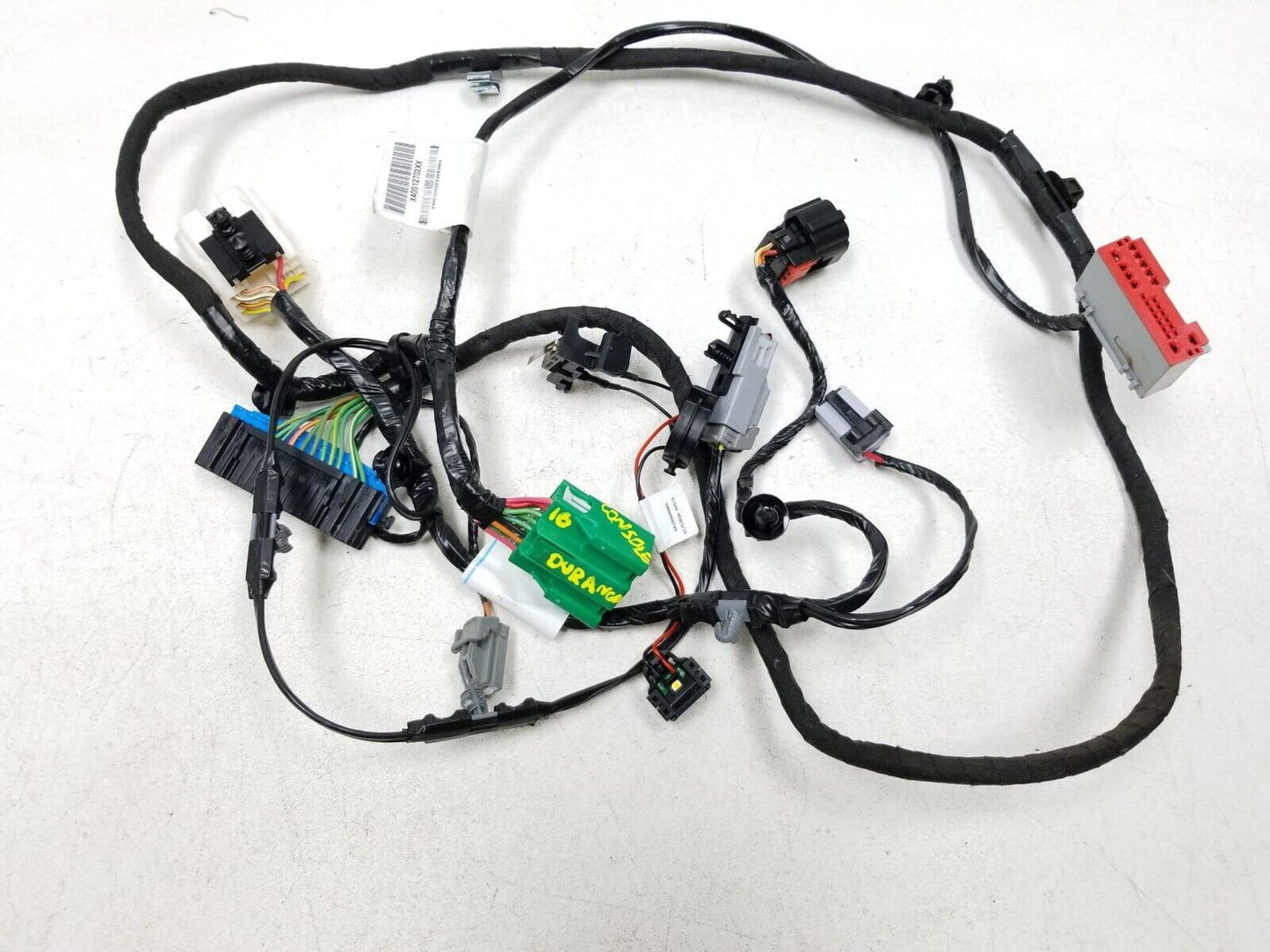 2016 - 2022 Dodge Durango Center Console Wire Harness 3.6l OEM