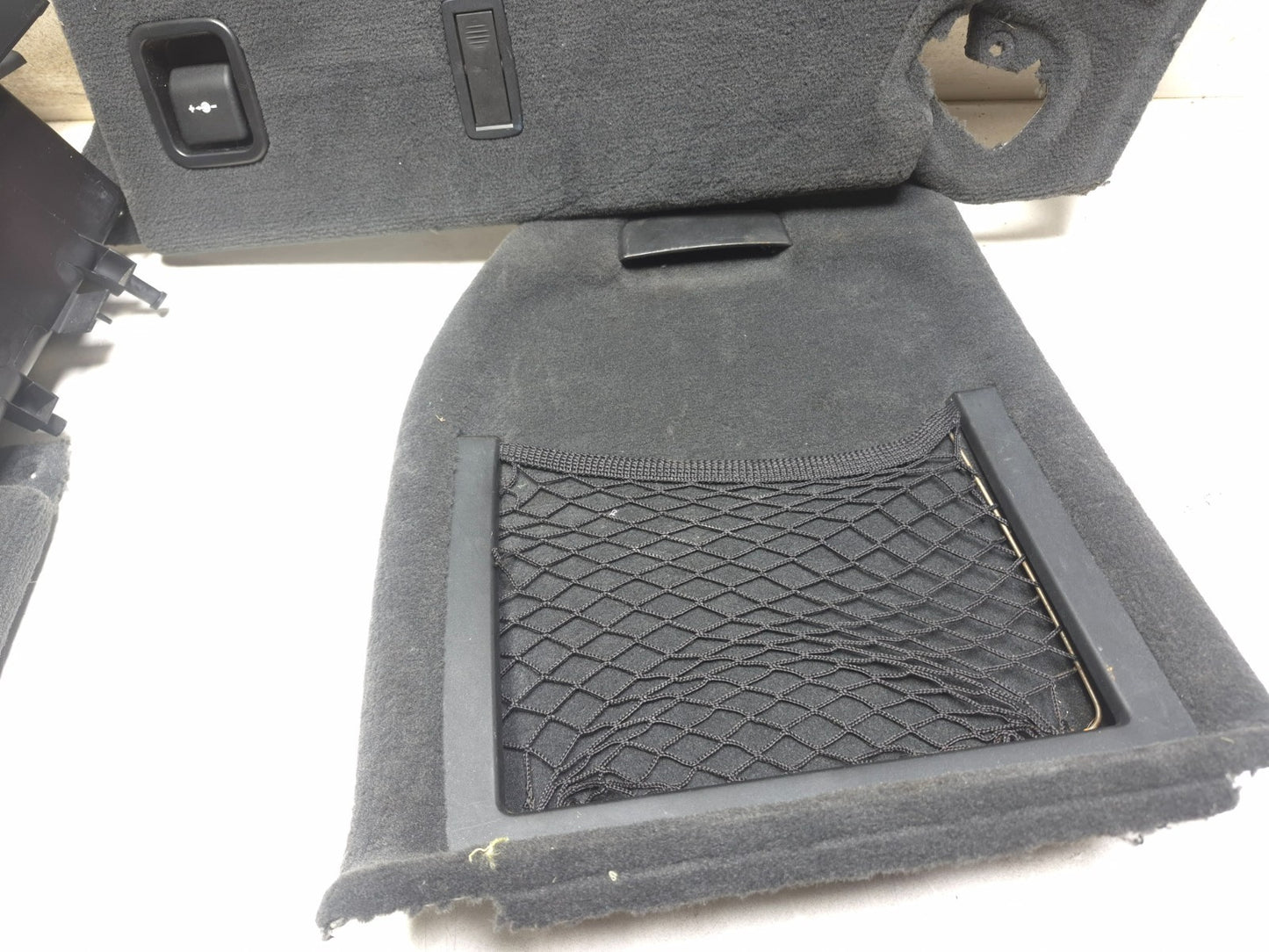 2008 BMW X6 E71 Trunk Side Trim Panel & Storage Compartment OEM