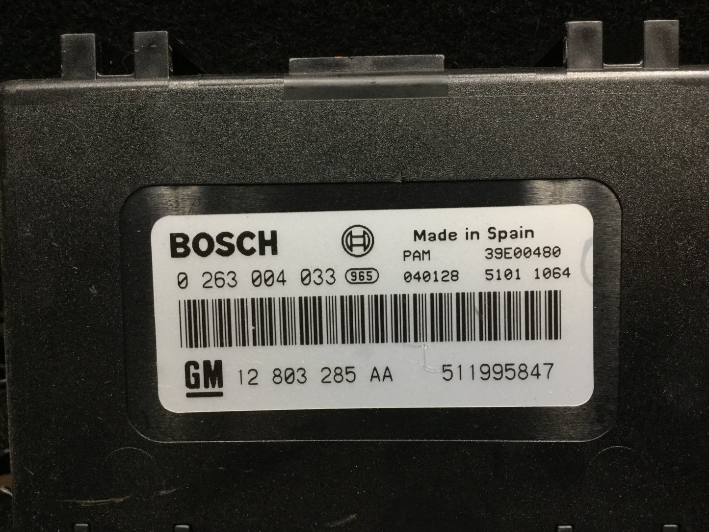 08-11 Saab 9-3 Parking Sensor Control Module Unit 12803285 / 263004033 OEM