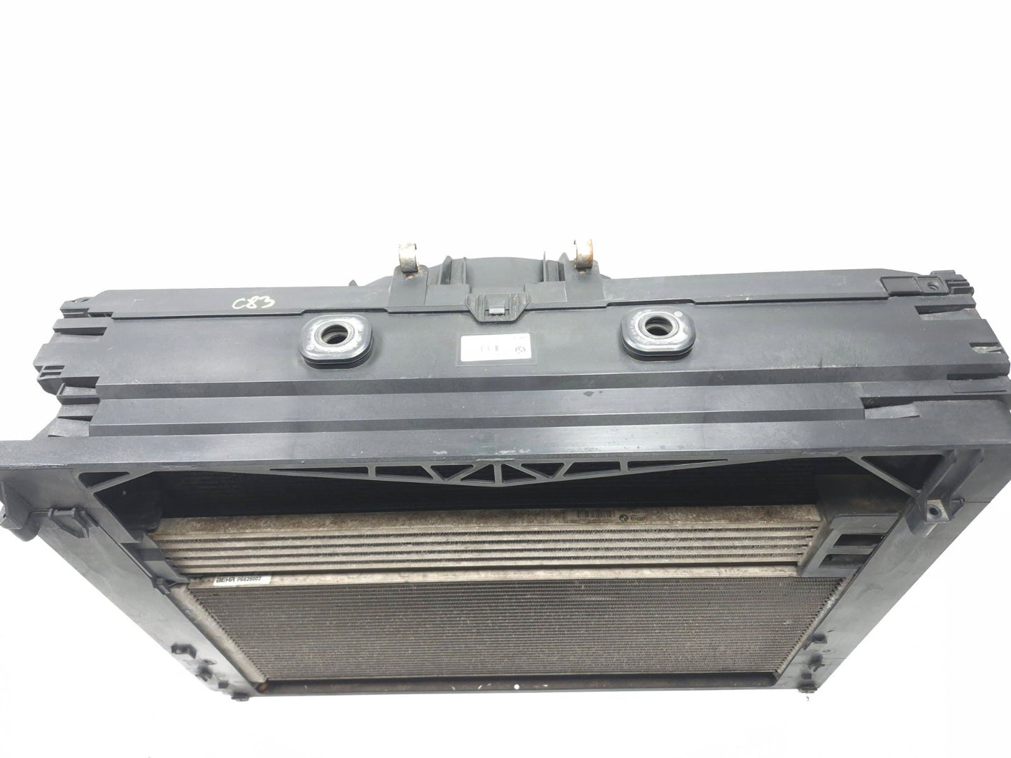 2011 BMW 750li Radiator Condenser Oil Cooler Cooling Fan Oem✅