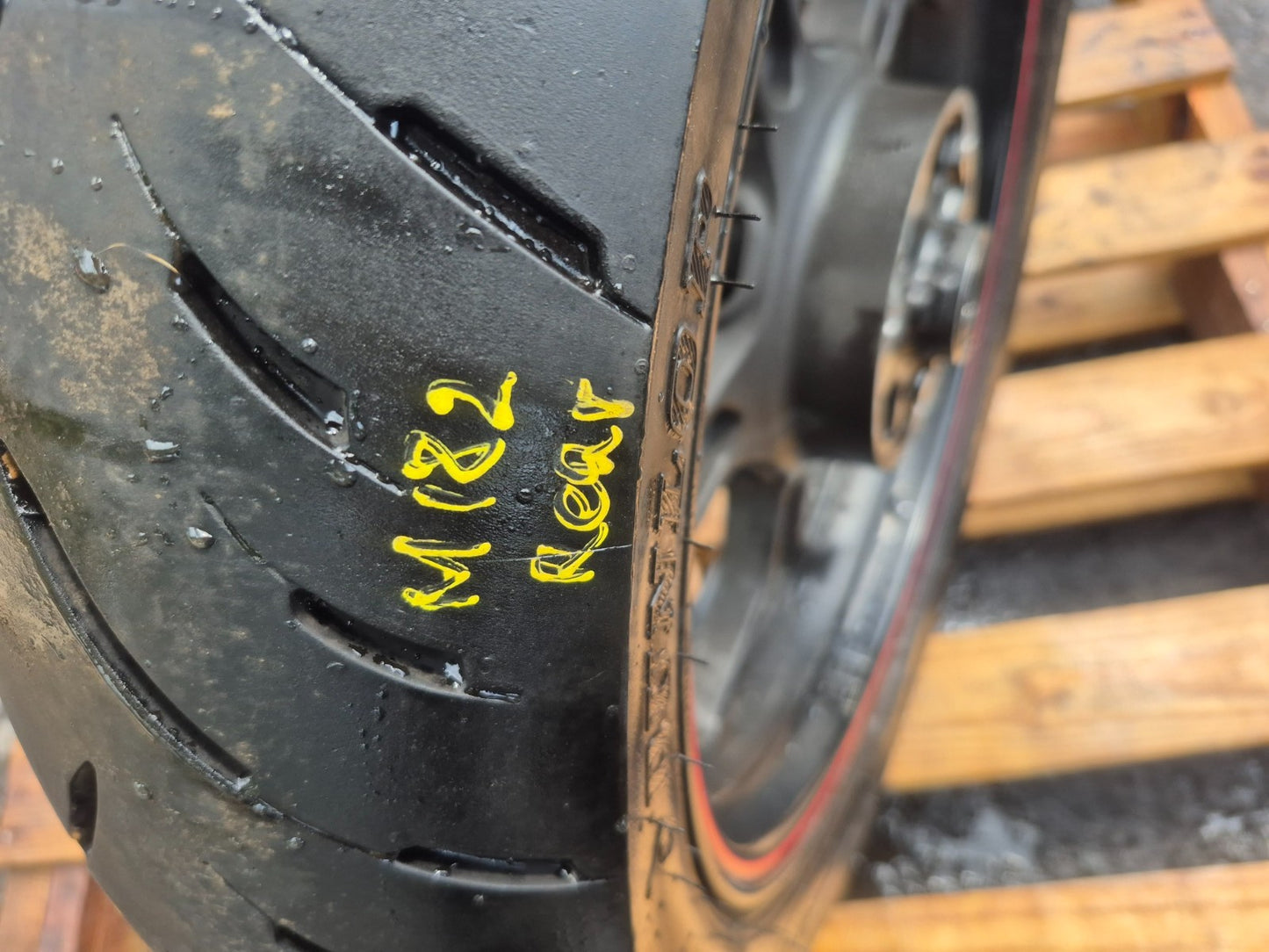2016 Yamaha R3 Yzfr3 Wheel Rim W/tire Front & Rear Pair OEM