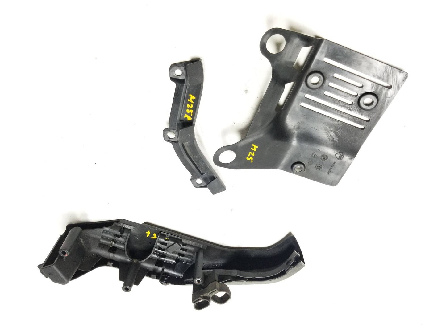 2015-2018 Ducati Monster 821 Front Voltage Rectifier & Brake Line Cover 3pcs OEM