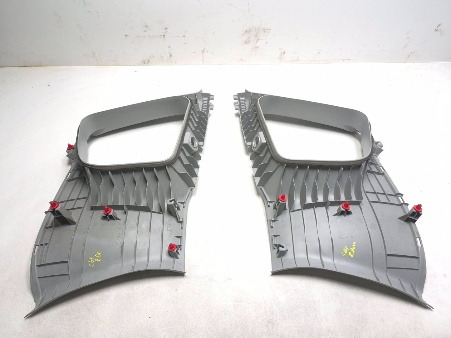 2007 Honda Fit Rear C Pillar Trim Left & Right Pair OEM