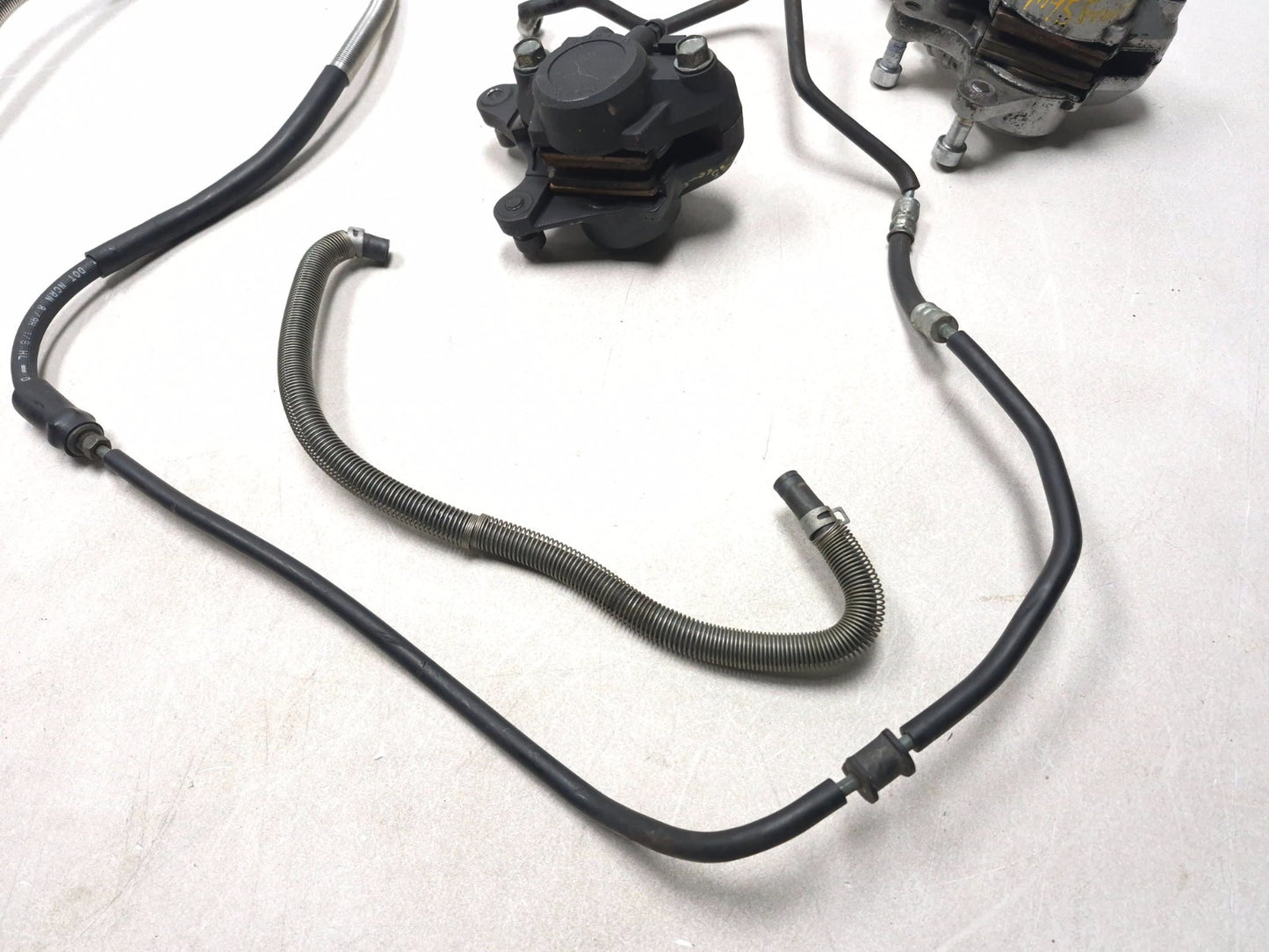 1999 Suzuki Intruder 1500 Front & Rear Brake Caliper Pair & Hose OEM