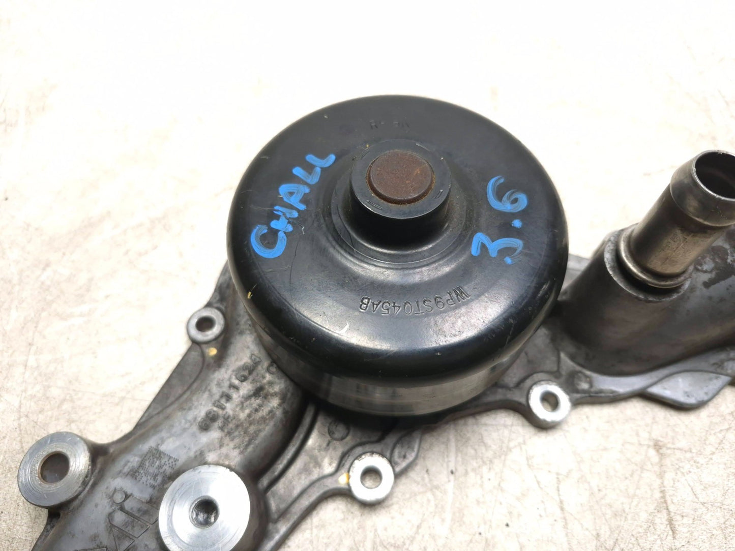 2015 Dodge Challenger Engine Water Pump 3.6l OEM