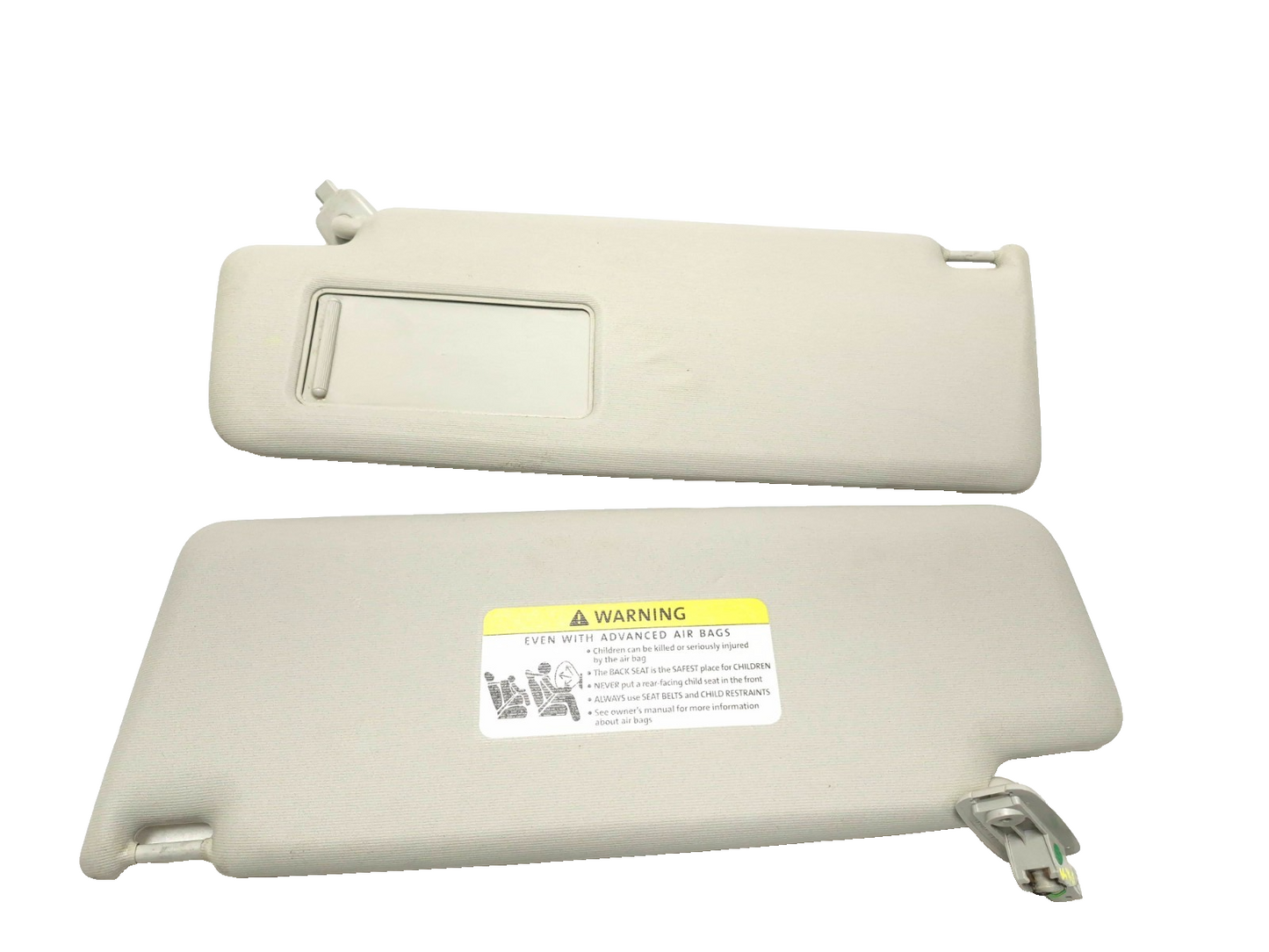 2011 Volkswagen Tiguan Sun Visor Pair OEM