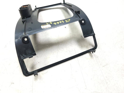 06-09 Saab 9-5 Center Console Shifter Bezel Trim Panel Cover 12758682 OEM Aero