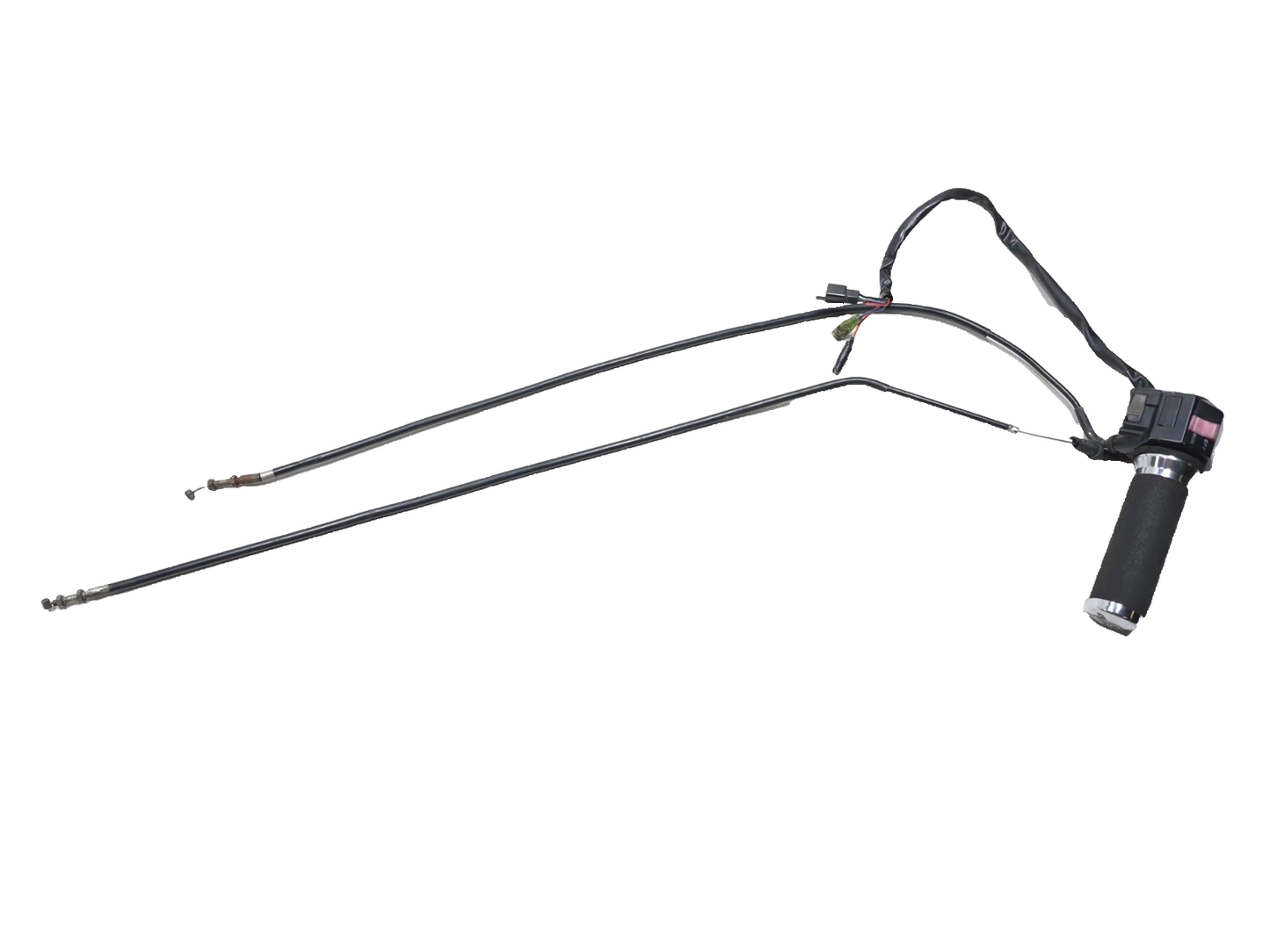 1996 Yamaha Virago Xv750 Front Right Control Switch Throttle Cable OEM