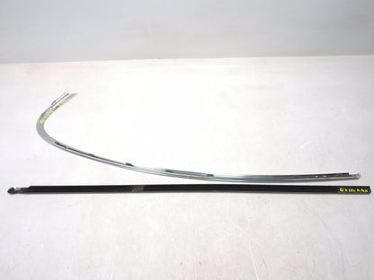 2011 BMW 535i F10 Rear Door Window Belt Molding Passenger Side Right OEM