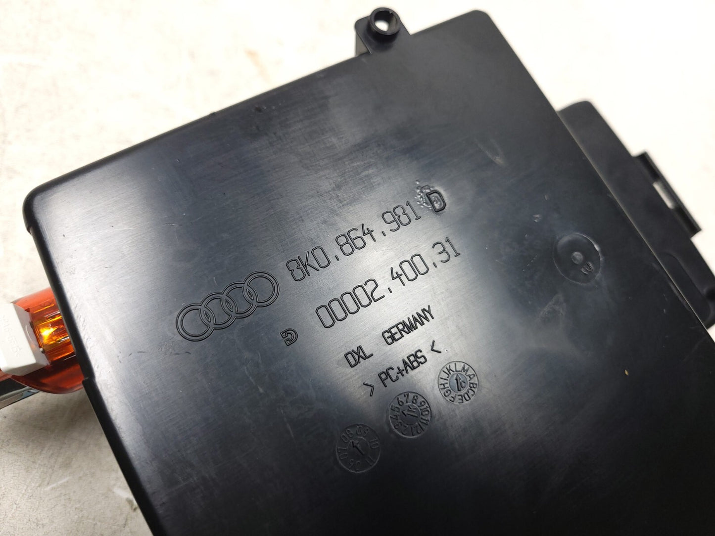 09 - 12 Audi A4 S4 Center Console Trim Cover Cup Holder & Storage Bin Tray OEM