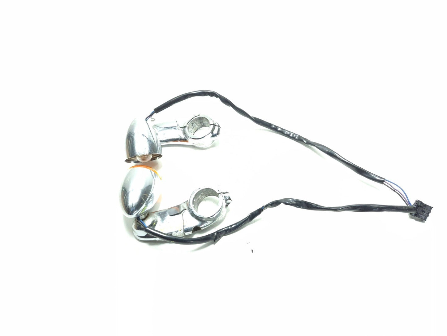 2004-2022 Harley Sportster 883 1200 Front Bullet Turn Signals Fork Mount Lh & Rh