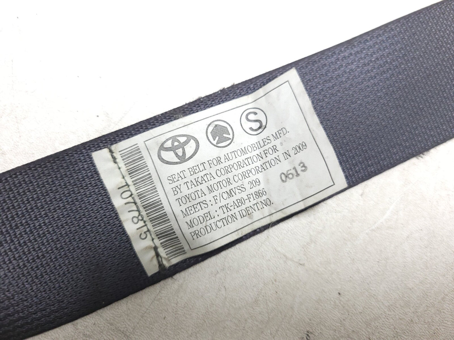 2010 Scion Tc Rear Seat Belt Retractor Left & Right OEM