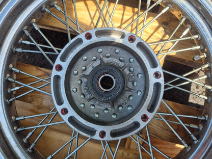 2004 Kawasaki Vulcan 800 Vn800 Wheel Rim W/ Tire Front & Rear Em
