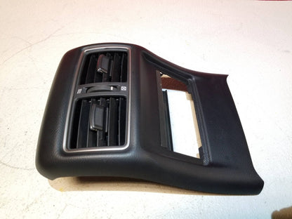 2017 Infiniti Q50 Rear Center Console Trim Cover W/ Air Vent Grille OEM