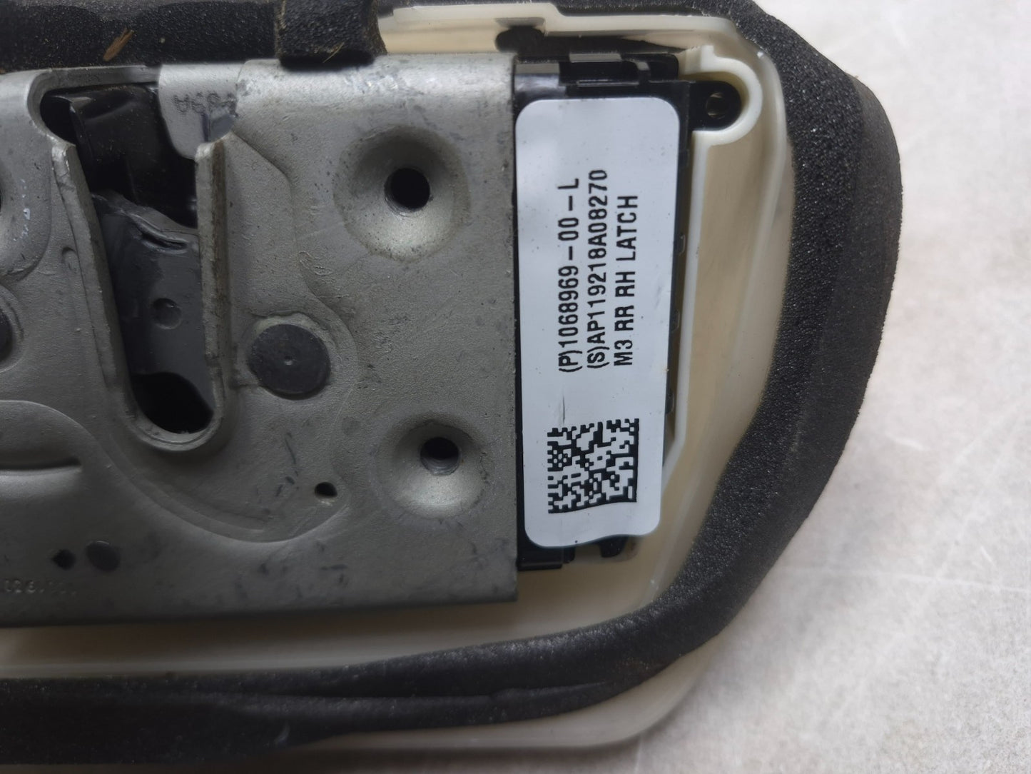 2019 Tesla Model 3 Rear Door Lock Latch Actuator Right Passenger Side OEM
