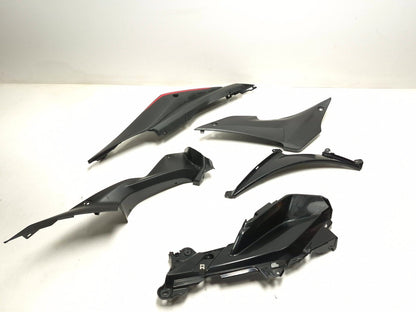 2017 Yamaha Yzf R3 Left Side Fairing Cover Panel 5 Pcs OEM