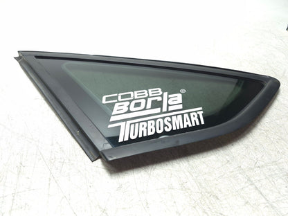 2017 Ford Focus St Rear Quarter Window Glass Left Driver Side OEM